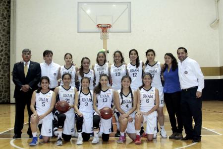 DGDU - Equipo representativo femenil de baloncesto de la UNAM, invicto en  el torneo nacional de la ABE